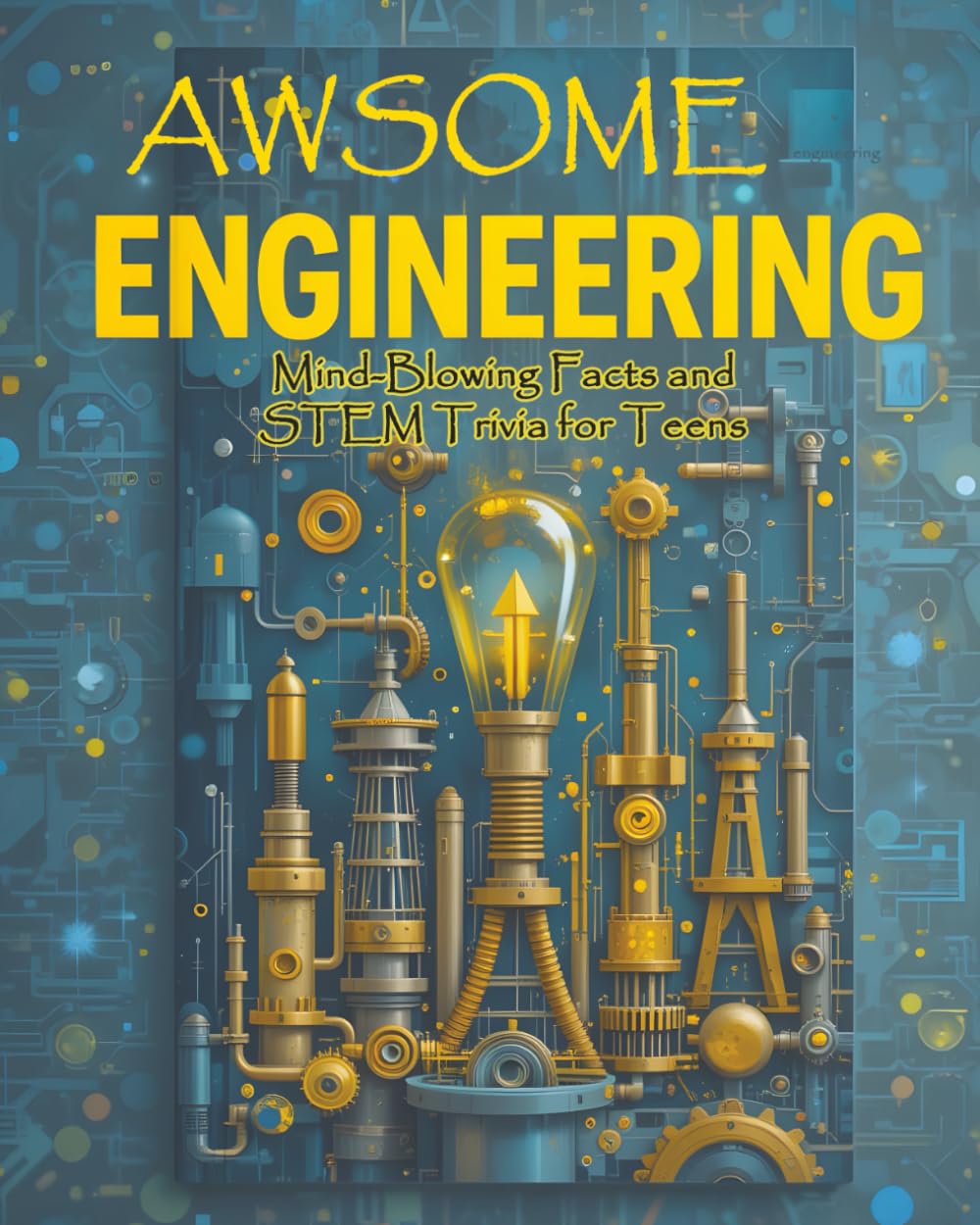 Awsome Engineering: Mind-Blowing Facts and STEM Trivia for Teens: Civil, Aerospace, Electrical, Mechanical, Chemical, Biomedical, Computer, and More with Illustrations