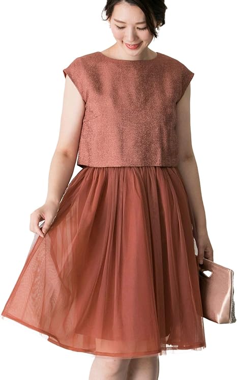 Amazon Co Jp アーバンリサーチ ロッソ ワンピース ドレス 3wayチュチュ付ドレス レディース Ra73 28c001 Coral Free 服 ファッション小物
