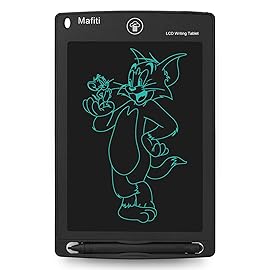 Mafiti LCD Writing Tablet 8.5 Inch Electronic Writing Drawing Pad Portable Doodle Board Gifts for Kids Office Memo Home Whiteboard Black