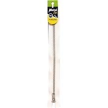 Korbond Metal Zip 25cm Cream