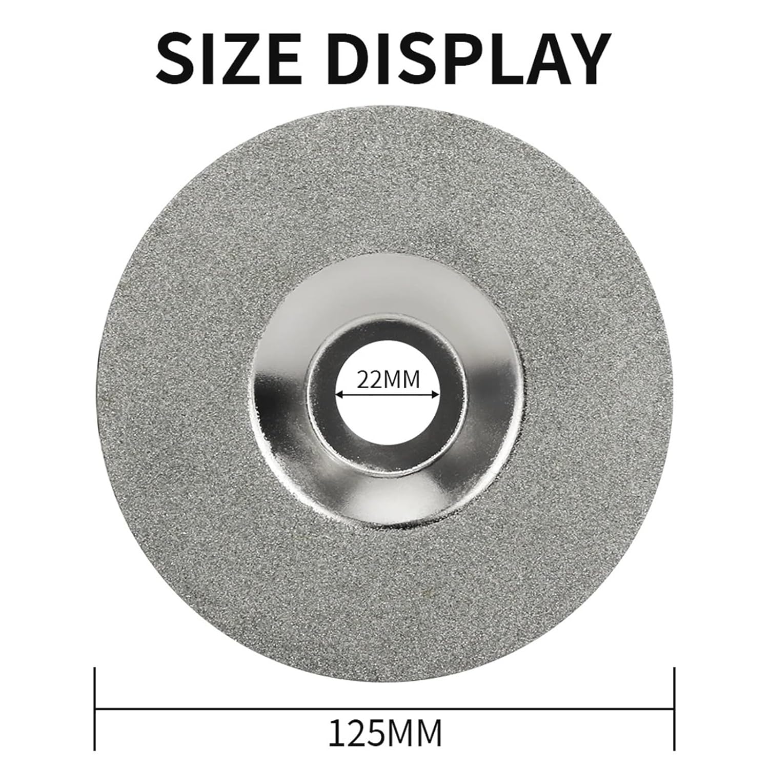 1pc 125mm 5inch Diamond Grinding Wheel Cut Off Wheel Grinding Abrasive Disk Saw Blades Rotary Tool for Angle Grinder Accessories