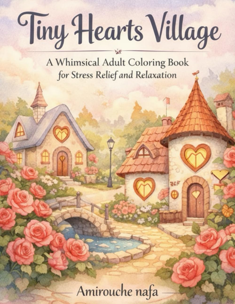 Tiny Hearts Village: A Whimsical Valentine’s Day Coloring Book Featuring Romantic Cottages, Sweet Shops, and Enchanting Little Streets
