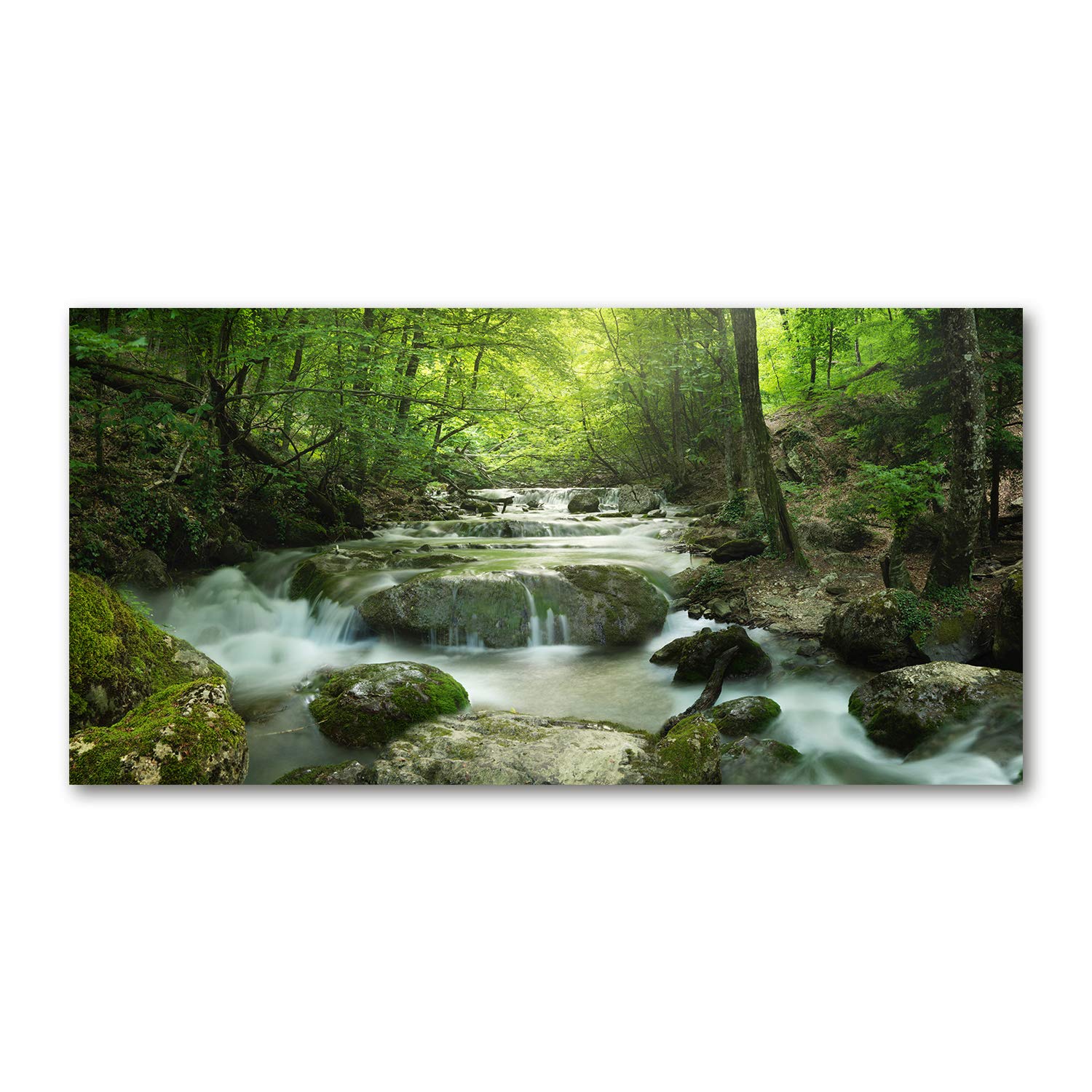 Tableau acrylique 140x70 cm anti-humidité pour décorer une salle de bain ou une cuisine