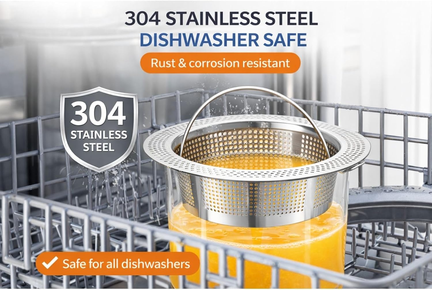 Pulp Strainer for Nama J2 Cold Press Juicer — Suitable for Nama J2 Juicer Secondary Fine Filter Accessories — 304 Stainless — Hand-Wash Easy Clean