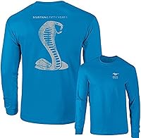 Vista 10 de Mustang 50 Years Ford 50 Gray Snake Camiseta de manga larga F & B