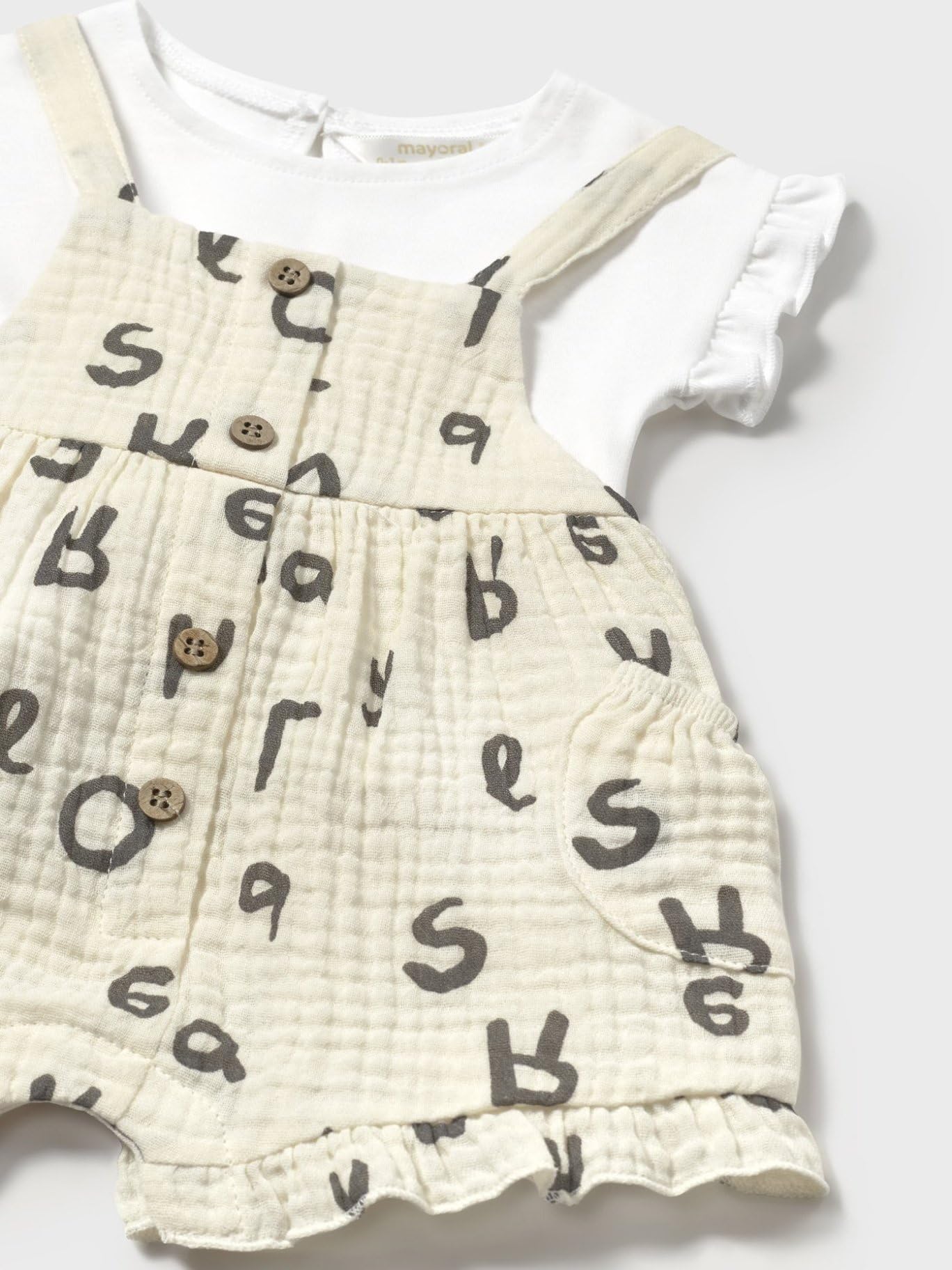 Mayoral Conj. Peto y Camiseta para bebé niña 18 Meses (86cm)