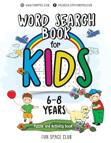 Word Search Books for Kids 6-8: Word Search Puzzles for Kids Activities Workbooks age 6 7 8 year olds: Volume 2