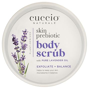 Skin Prebiotic Body Scrub - Lavander by Cuccio Naturale for Unisex - 8 oz Body Scrub