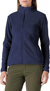 Outdoor Ventures Damen Fleecejacke mit Durchgehendem 220G Warm Sweatjacke
