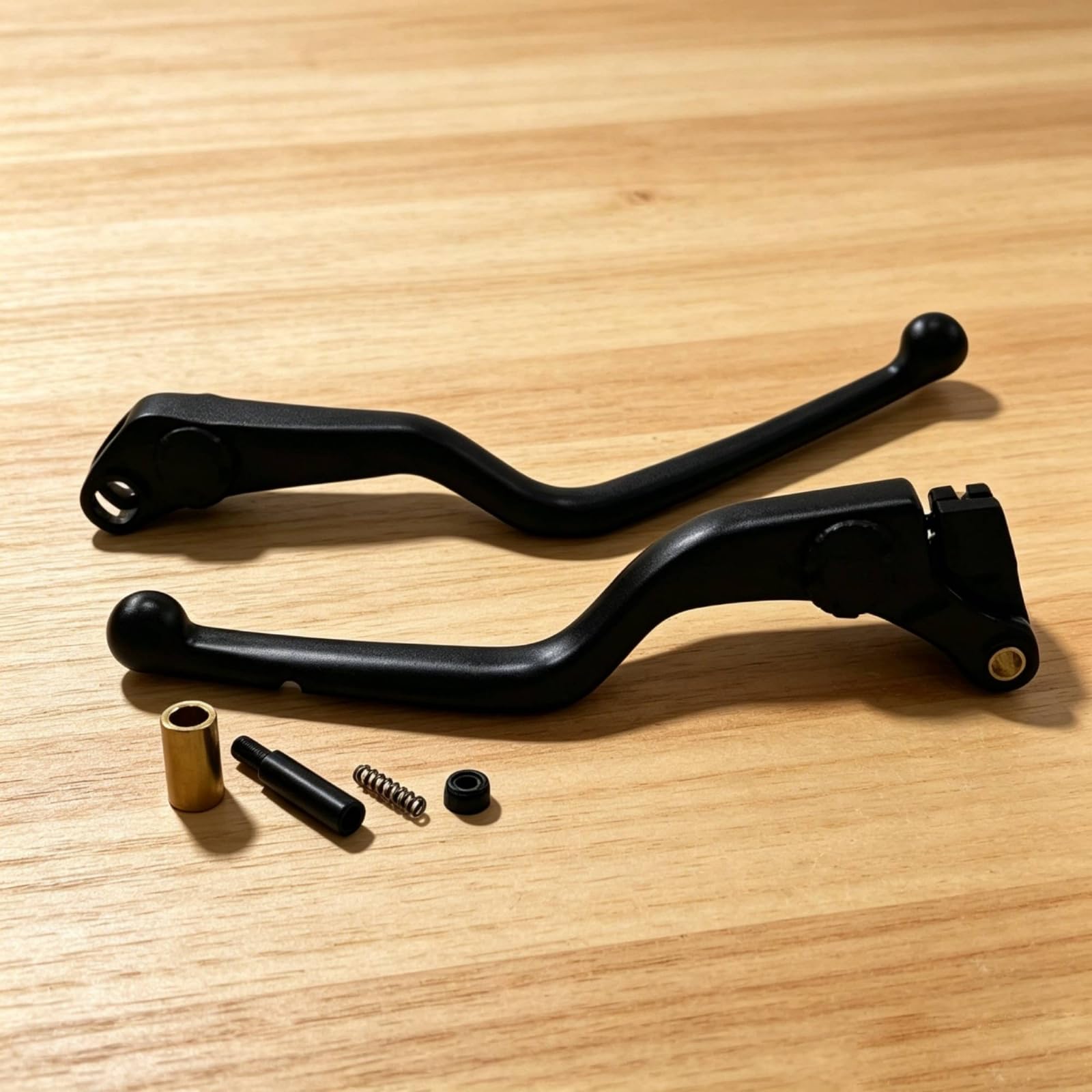 Milageto Leva Freno Leve Frizione Comandi Manubrio Set Ricambio Completo Presa Sicura Finitura Opaca Materiale Anti Usura Adatta per Modello 975 Officina Fai da Te Sostituzione Rapida Guida Turistica