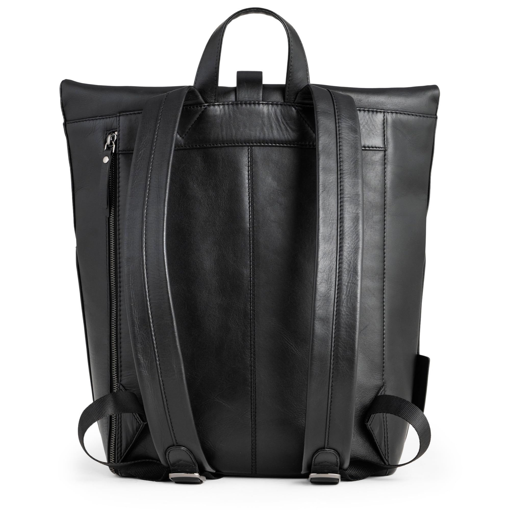 Berliner Bags Zaino Finn, Zaino Porta Laptop 14” Unisex, Rucksack Premium per Uomo e Donna – Nero