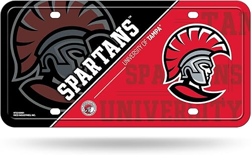 Miniatura 199 de NCAA etiqueta de metal para auto, negro