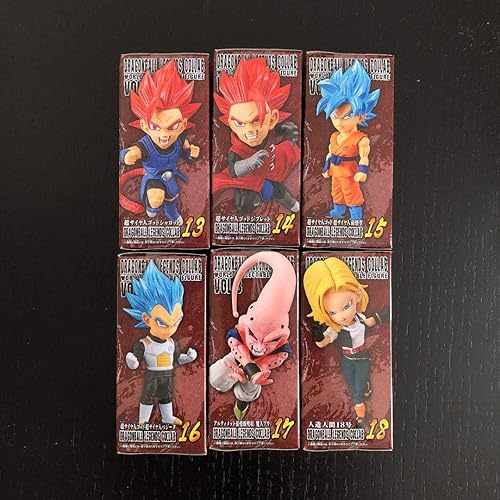 Miniatura 3 de Banpresto DRAGONBALL LEGENDS COLLAB World Collectable vol.3 Figura 2.8 in 6set