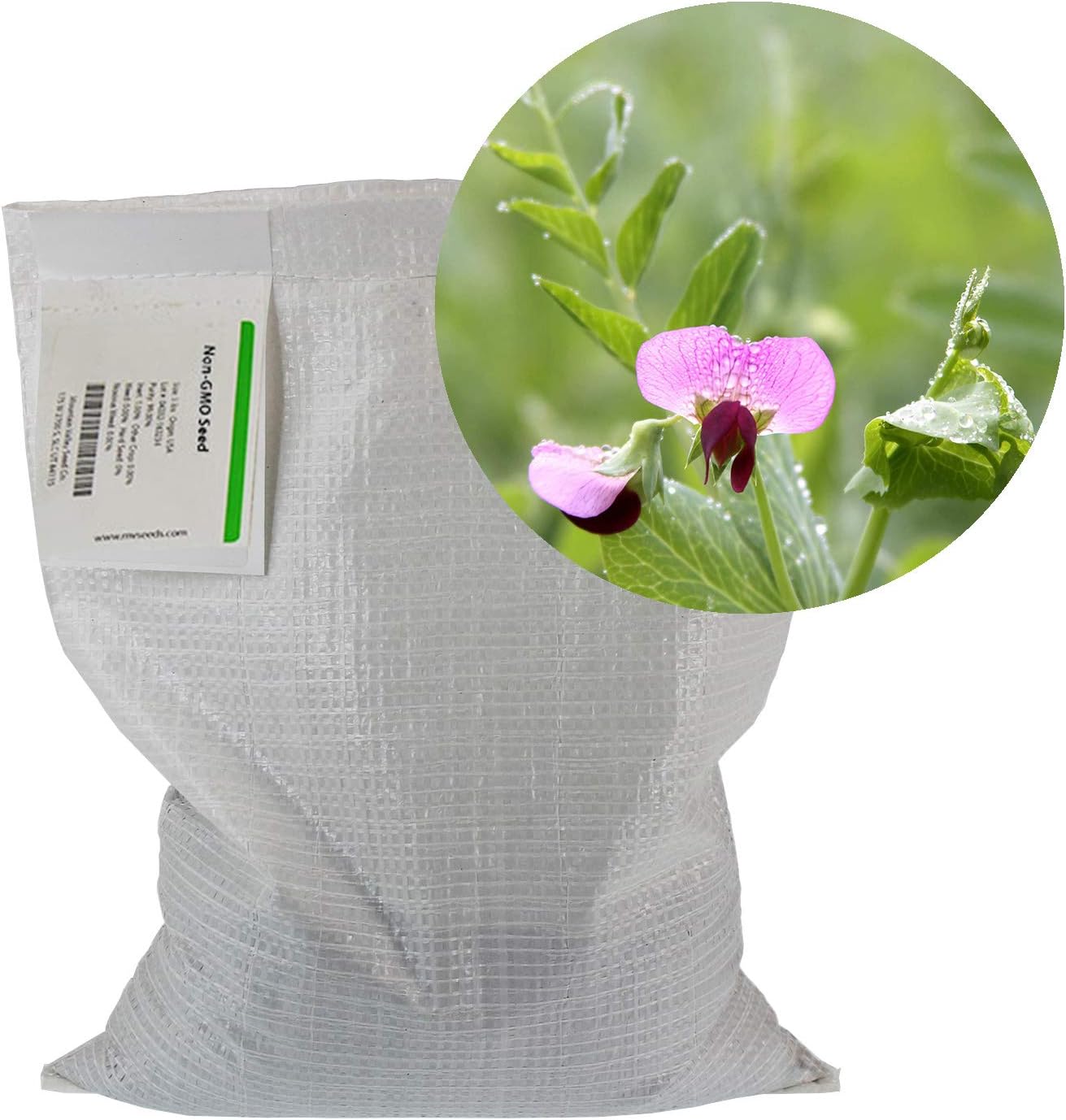 Austrian Field Pea Cover Crop Seeds - 5 Lbs ~9,000 Seeds - Nitrogen Fixing Viny Legume Cover Crop
