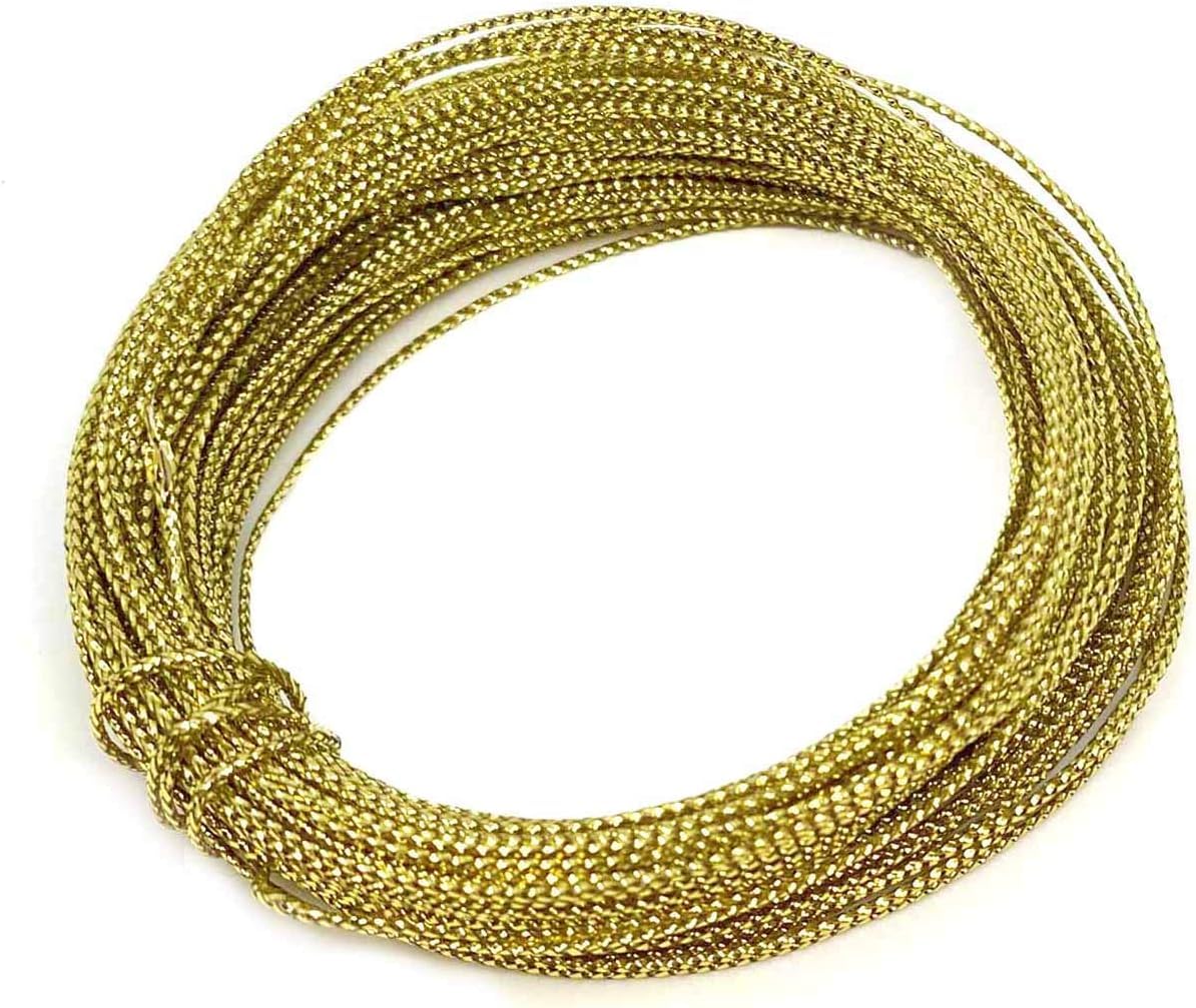 Morex Ribbonx Bowdabra Bow Wire, 50 Ft, Gold