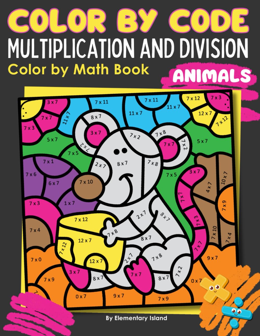 Color by Code Multiplication and Division: Color by Math Books