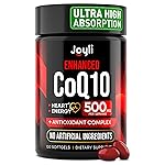 High Absorption CoQ10 500MG - Co Q 10 Supplement 120 Softgels for Heart Health&Energy Production - Enhanced CoQ10 Nutritional Supplements with Coenzyme Q10 - Alternative to coq10 400mg softgels