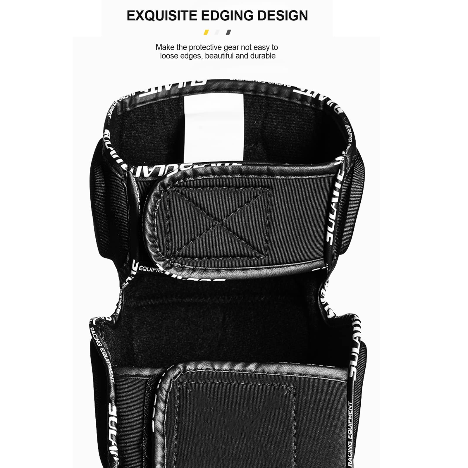 4 Pièces Adulte Motocross Protection Genou Coudières Moto Réglable Respirant Chaud Genou Protection Garde Gear
