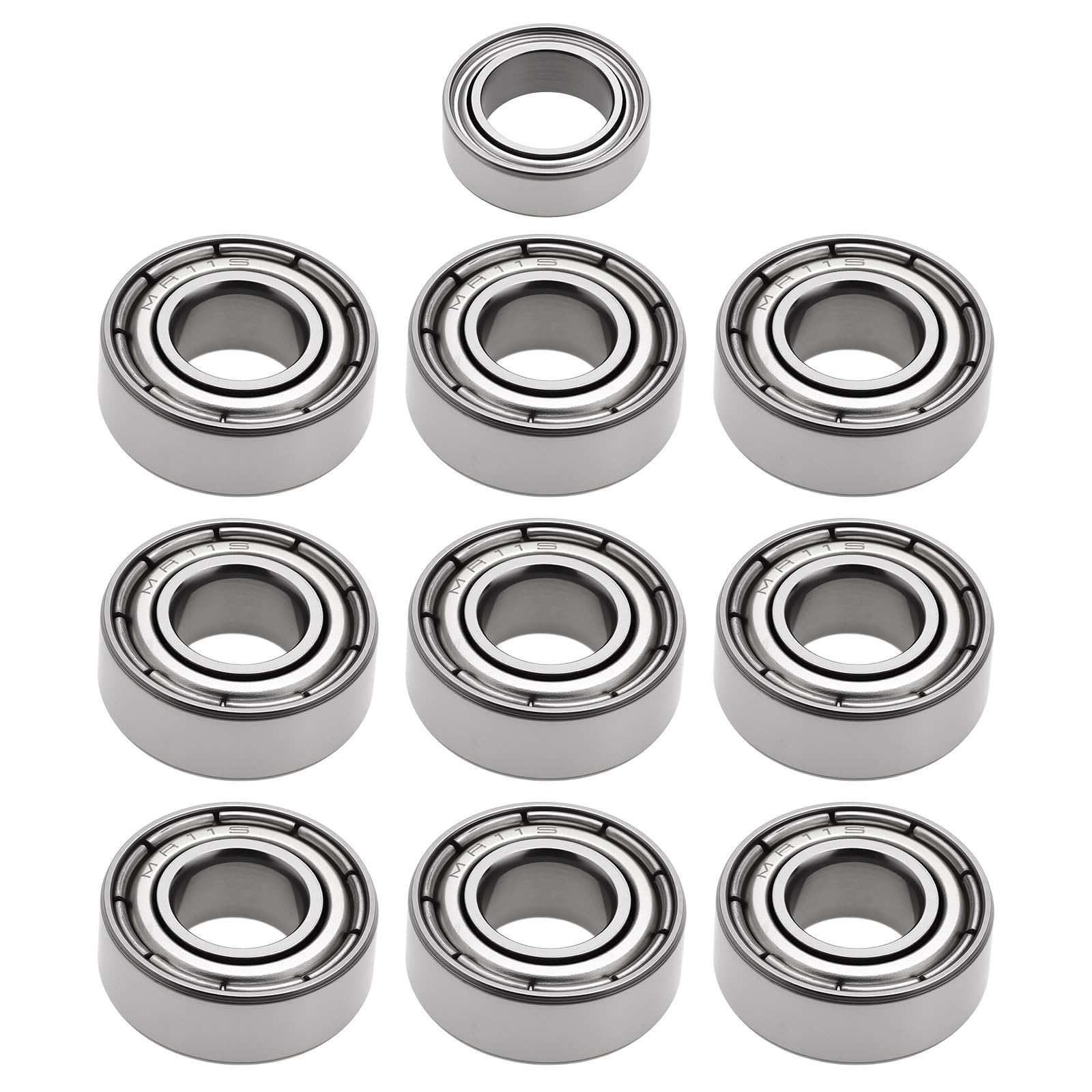 Be In Your Mind 10Pcs Ball Bearing Set 5x11x4mm 5x8x2.5mm Compatible with Tam-iya DT-01 chassis Compatible with Mad Fighter