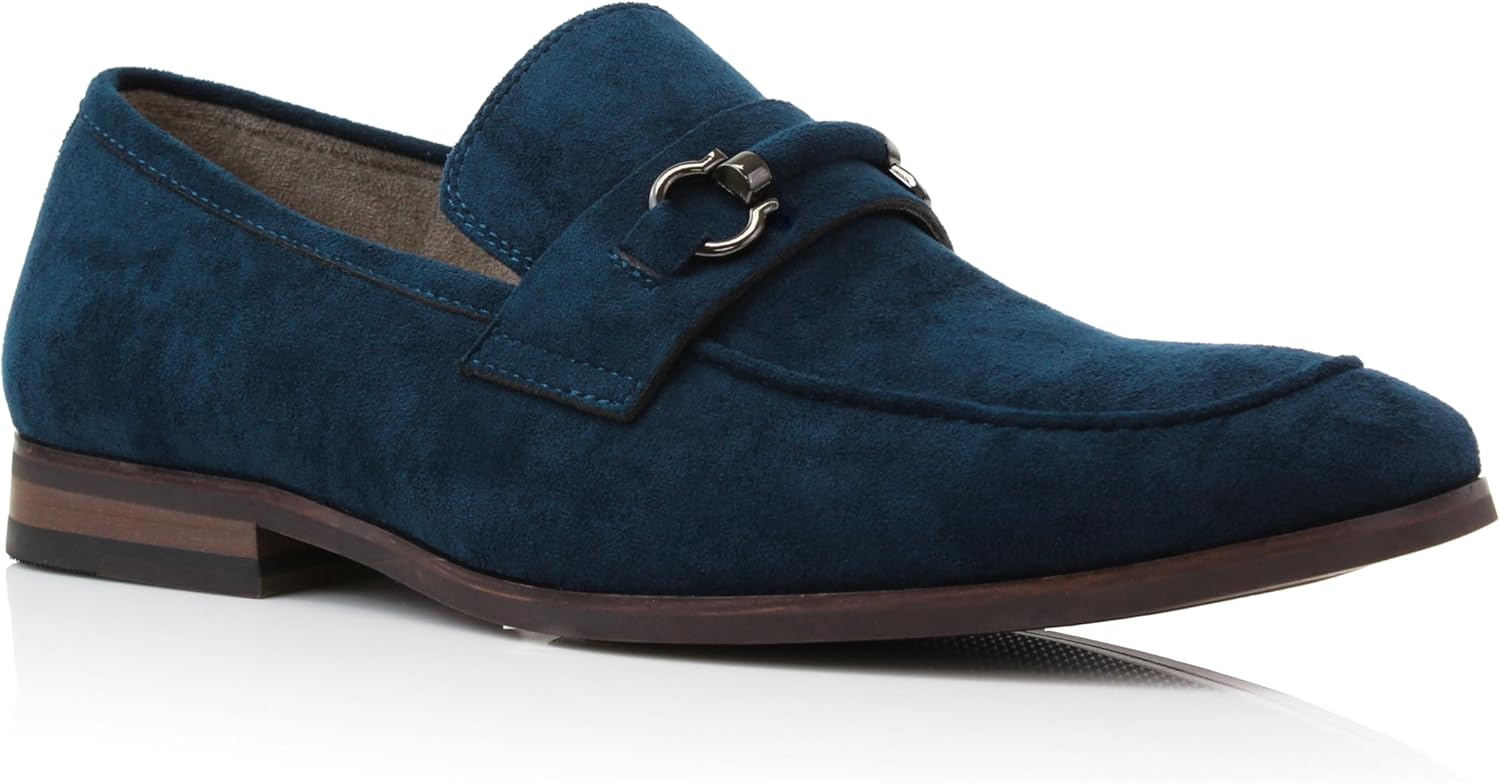 Navy Suede