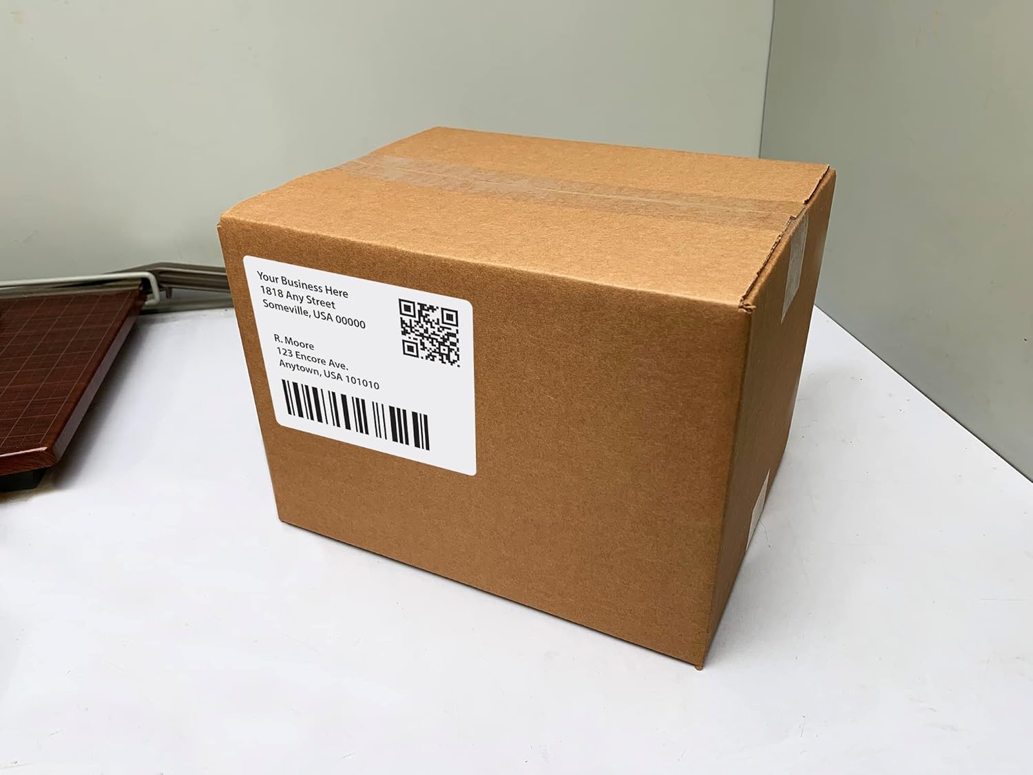6 Per Page FBA Laser/Ink Jet Shipping Labels 6 up Barcode Product ID Label (200 Sheets)