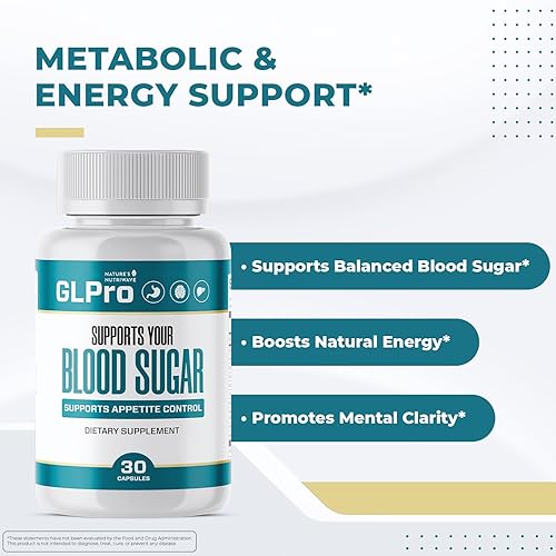 Miniatura 2 de GLPro Cápsulas  Suplemento natural con espino, ajo, té verde e hibisco  Sin OMG, sin gluten, sin lácteos, vegetariano, fabricado en Estados Unidos