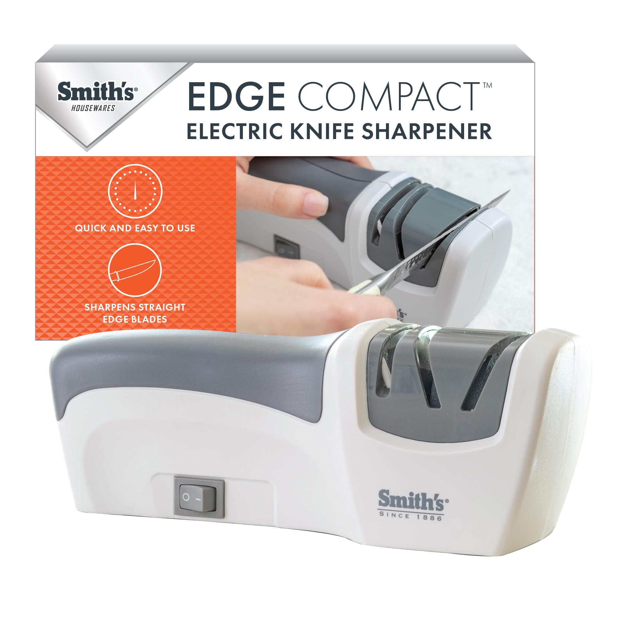 Smith's Sharpeners Essentials Compact Electric