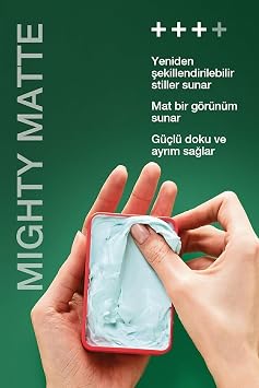OSiS+ Mighty Matte Güçlü Tutucu Mat Wax 100Ml X 2 Adet, S4045787314762