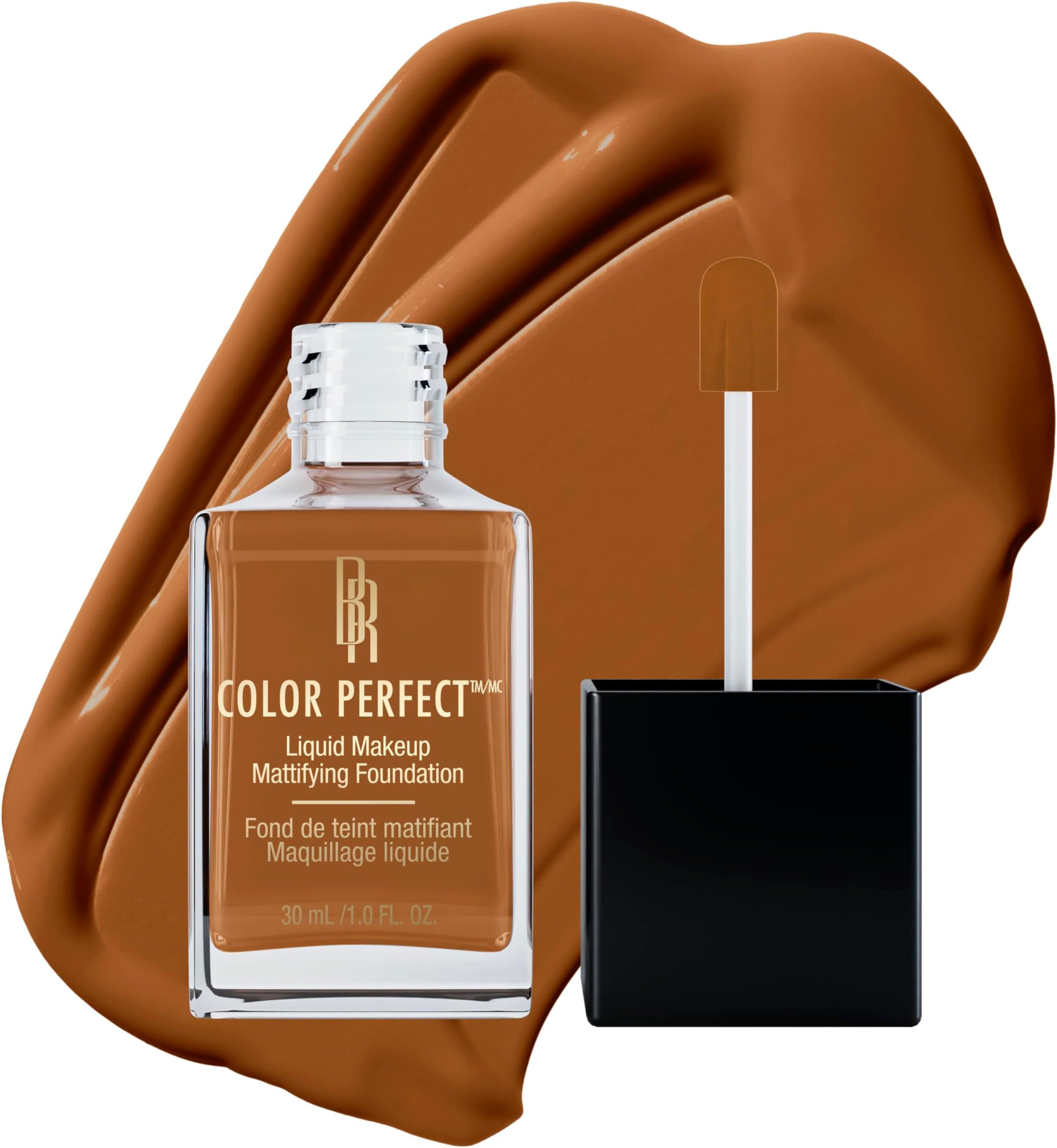 Color Perfect Liquid Full Coverage Foundation Makeup, Toffee, 1 Ounce