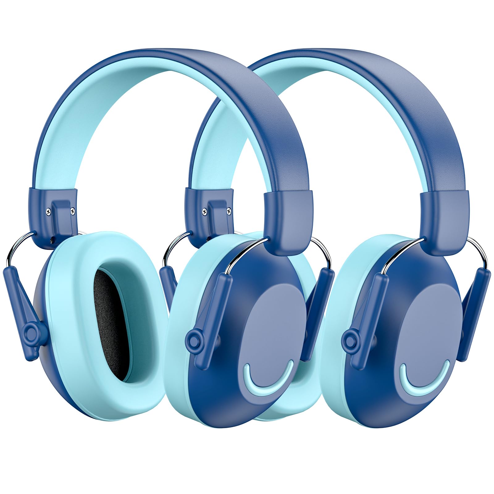 Link Dream Ear Defenders Children, Kids Ear Defenders SNR 30dB, Noise Cancelling Ear Defender for Child Kids Age 3-16 Years Old, Hearing Ear Protection for Autism, Shooting, Alpine, Blue, 2 Pack