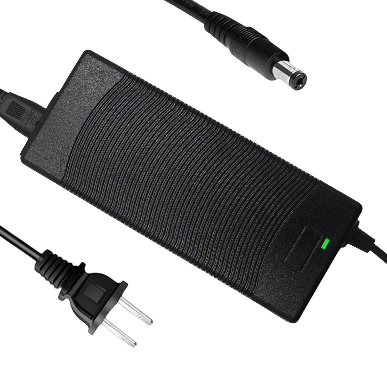 THEPRO 54.6V 2A ebike Battery Charger for 48V Lithium Battery, Universal 54.6V Electric Bike Scooter Power Adapter Chargers, 5.5mm DC Connector for 2.5mm