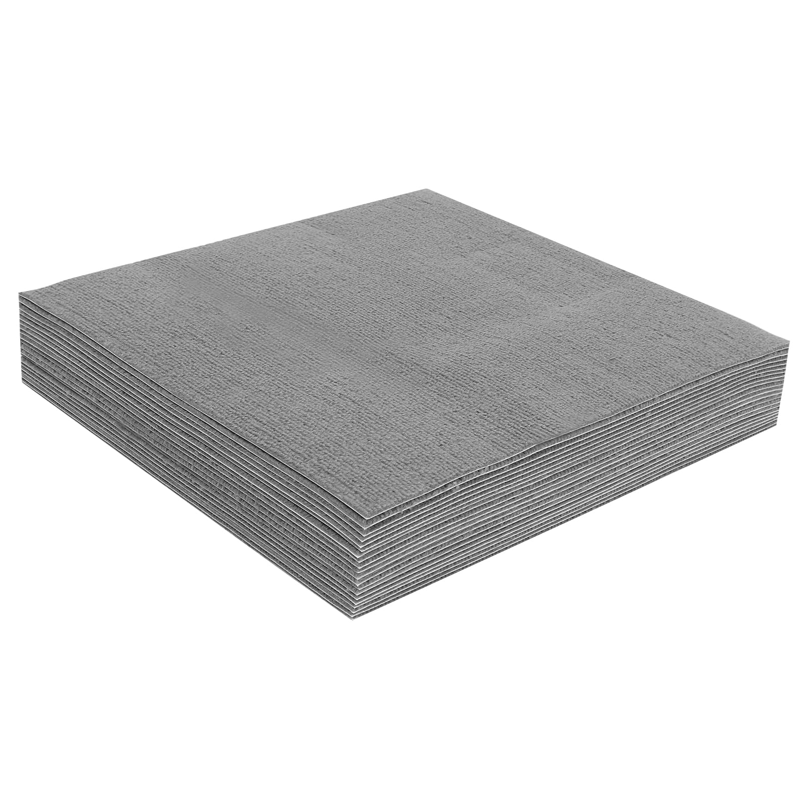 20 baldosas cuadradas para alfombras, autoniveladas, 50 x 50 cm, resistentes, con parche adhesivo para todas las áreas, hogar, oficina, dormitorio, antideslizante, gris claro, 5 ㎡