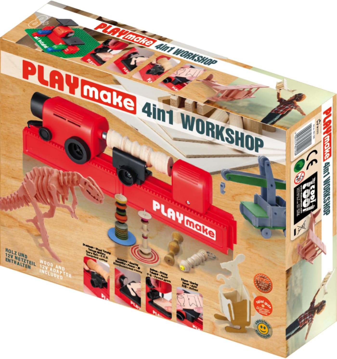PLAYMAKE - 4in1 Workshop - Instrument for Children