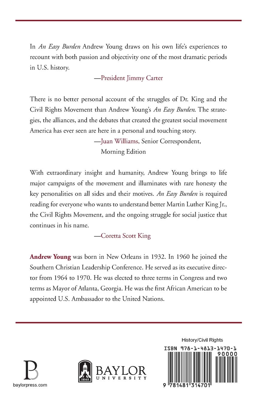 An Easy Burden: The Civil Rights Movement and the Transformation of America