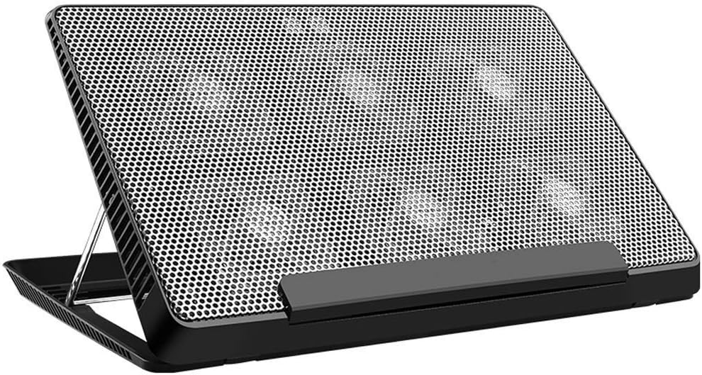 Super Thin 6 Fans Cooling Cooler Pad for 13" 14" Notebook Laptop PC Radiator