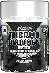 Thermo Abdomen Black Pote 60 Comprimidos Bodyaction