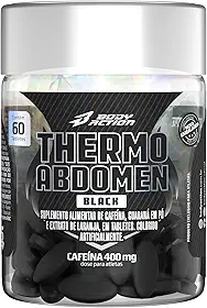 Thermo Abdomen Black Pote 60 Comprimidos Bodyaction