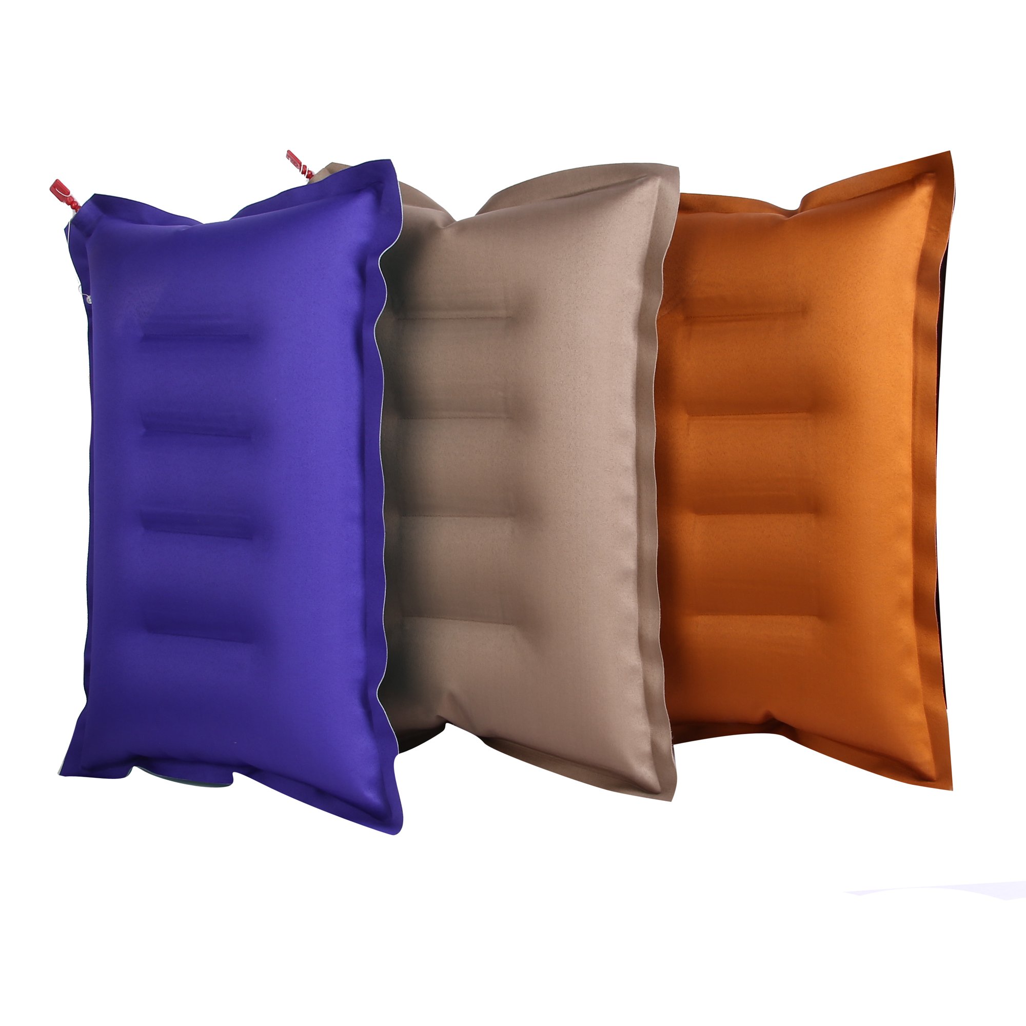Shree Travelling Polyester Air pillow (Multi Colour ) (Double Color, Pack of 3)-image-42