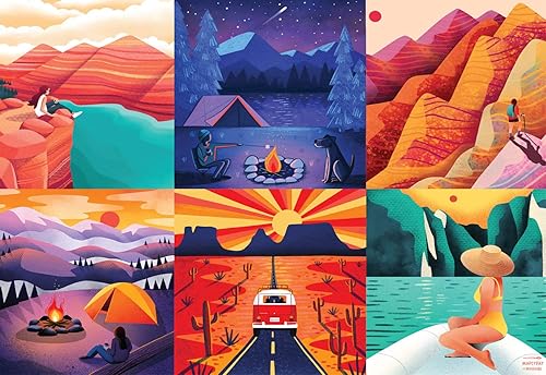 Buffalo Games - Places You Will Go - Puzzle de 1500 piezas