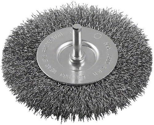 Bosch Home and Garden Scheibenbürste für Bohrmaschinen, gewellter Draht, Ø 75 mm