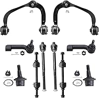 Vista 320 de Detroit Axle - Kit de suspensión frontal de 10 piezas para Dodge Avenger 2008-2014, Chrysler Sebring 2007-2010, 2 brazos de control inferiores, 2