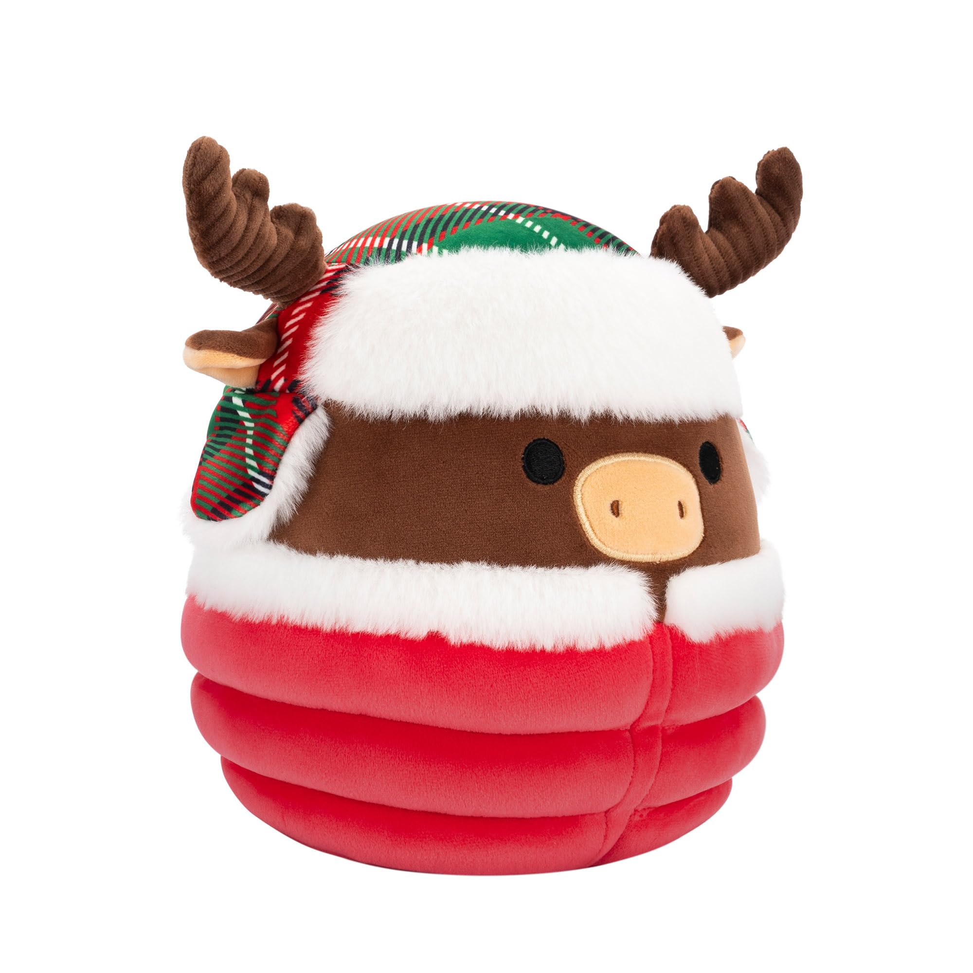 Squishmallows Original 7.5-Inch Maurice the Brown Moose with Puffer Jacket, 19 cm - Image 2