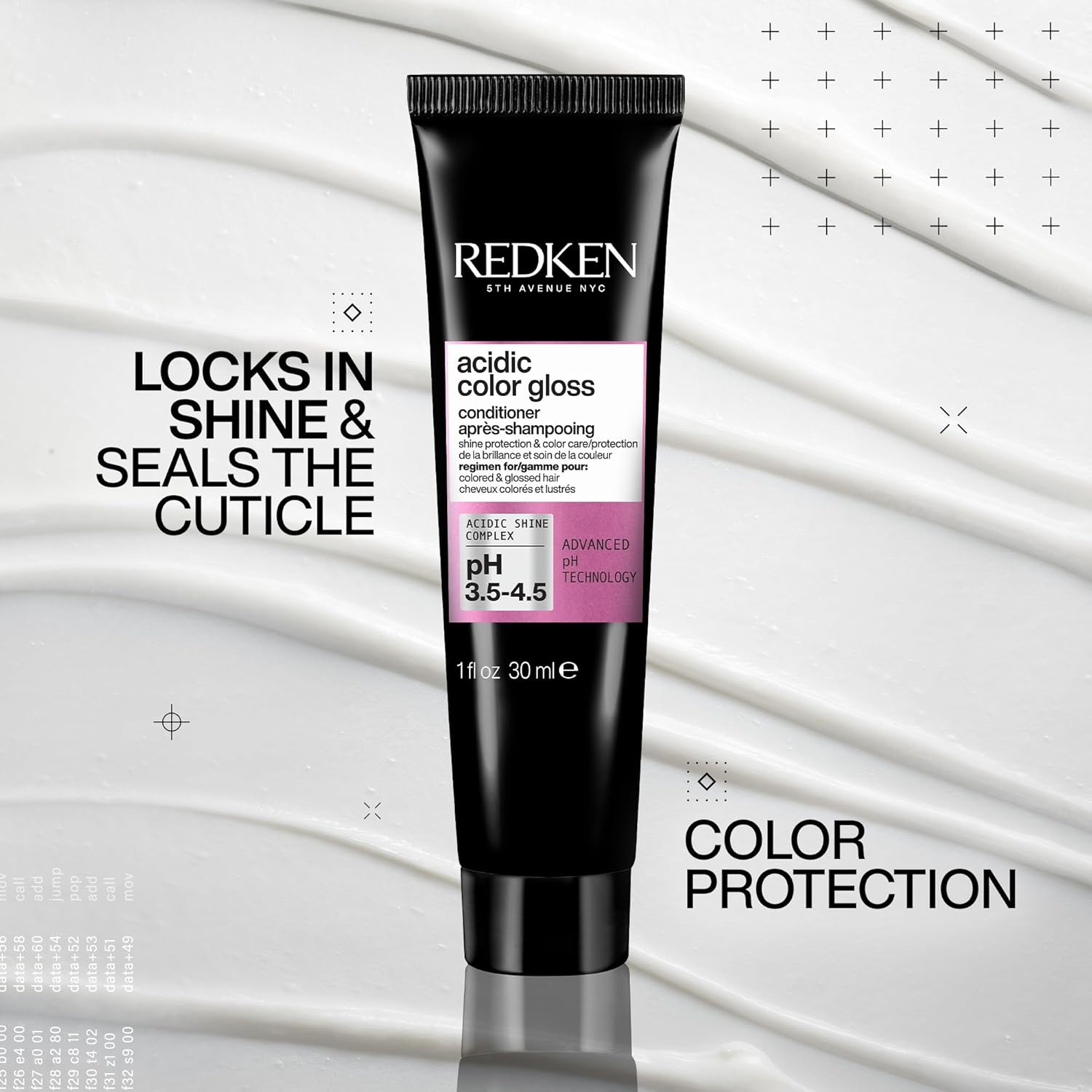 Redken Acidic Color Gloss Conditioner - Color Protection & Vibrancy, Salon-Grade Hair Shine, For Color-Treated Hair - Image 2