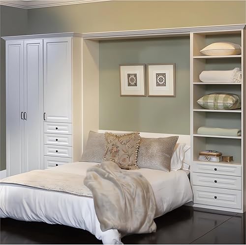 Miniatura 10 de (Horizontal, Full/Full XL) Crea una cama de lujo Easy Murphy Kit de hardware de cama, flotador en barra hidráulica de aire medio, sistema de resorte