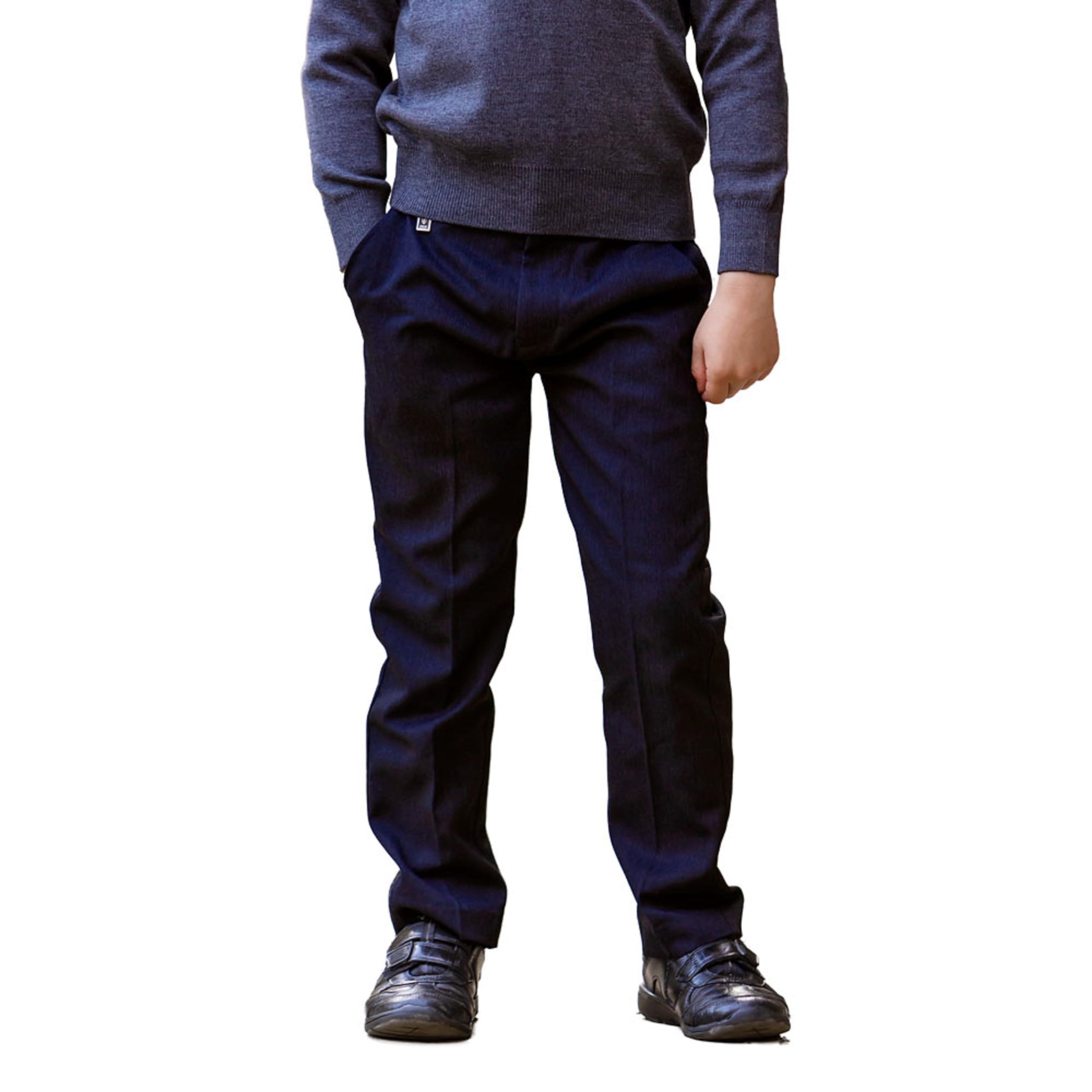 Zeco Pantalones Escolares Ajustados para niño