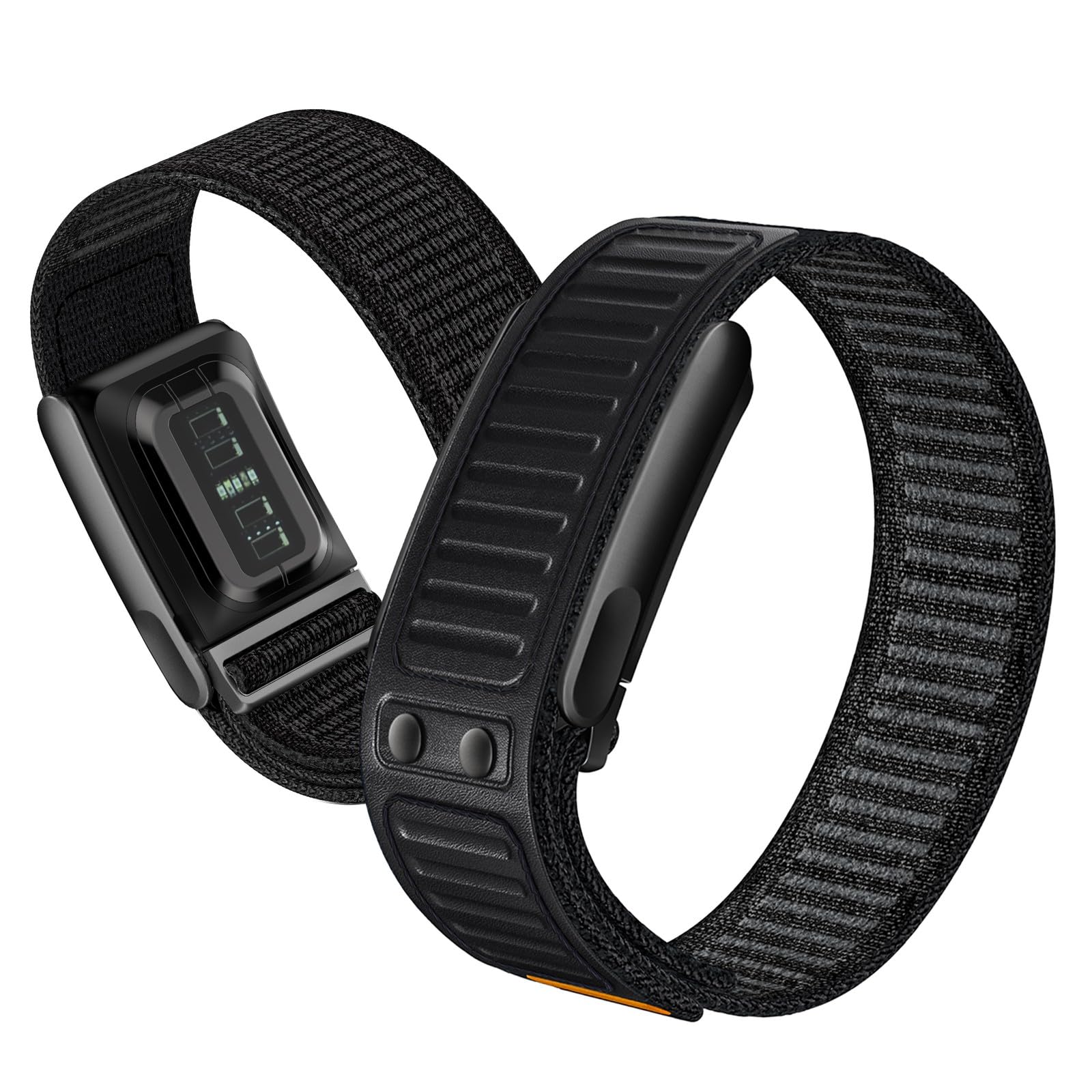Generic Étui compatible avec Whoop 5.0 MG (couleur : noir) Bracelet en nylon Bracelet réglable Bracelet en cuir