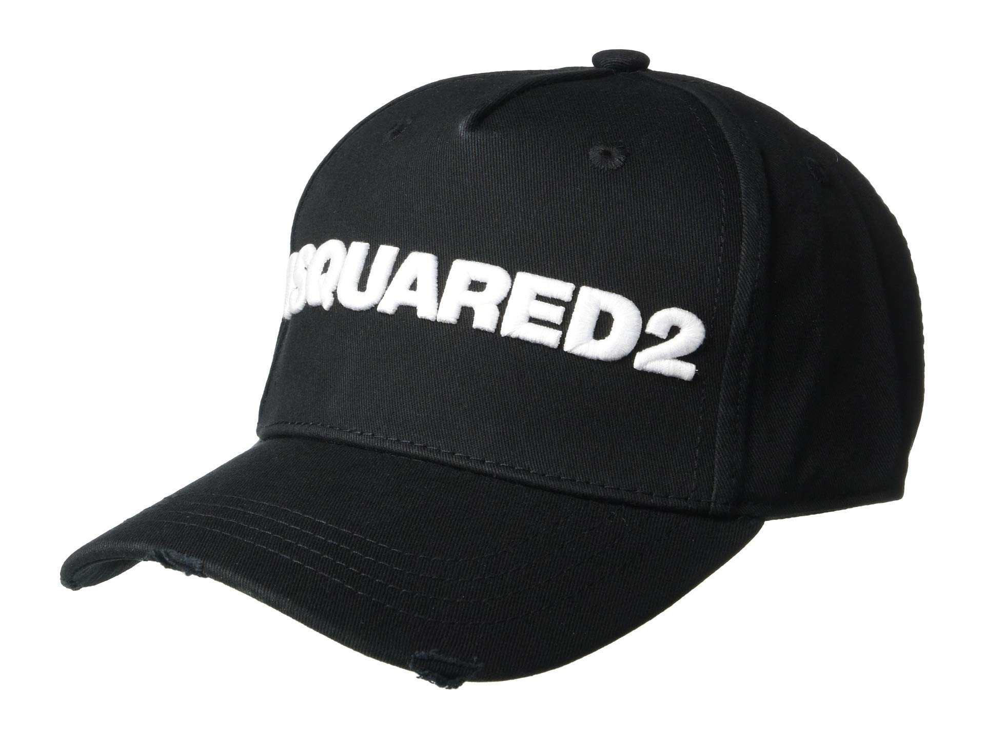 [DSQUARED2(ディースクエアード)] メンズキャップ BCM0028 05C00001 ブラック [並行輸入品]