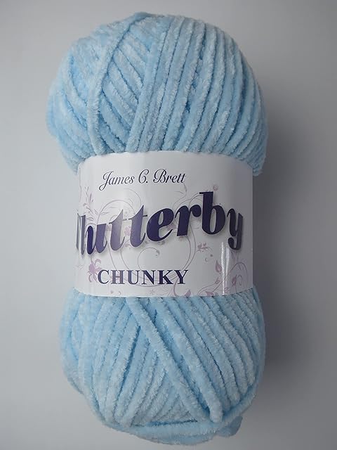 James C Brett Flutterby Supersoft Chunky 100g Knitting Yarn Ball Shade B3