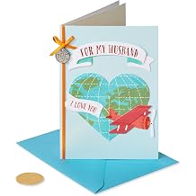 Papyrus Birthday Card for Husband Im so lucky to have you