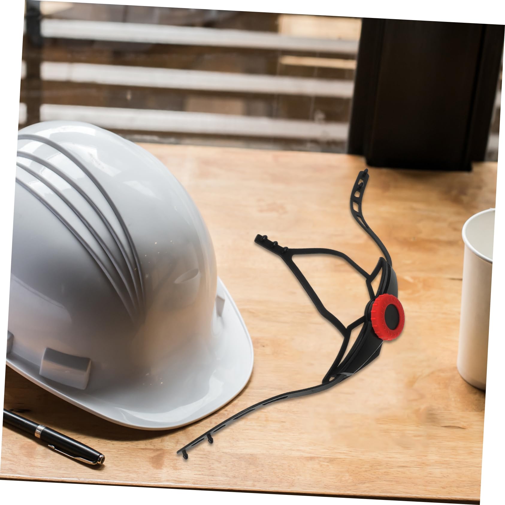 SHINEOFI Correa Ajustadora de Casco Duro y Seguro Compatible Seguridad Actividades Intensas y Uso Diario